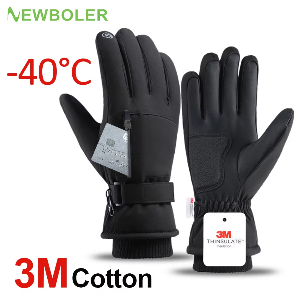 Gardening Glove Waterproof - Men Winter Waterproof Cycling Gloves Outdoor