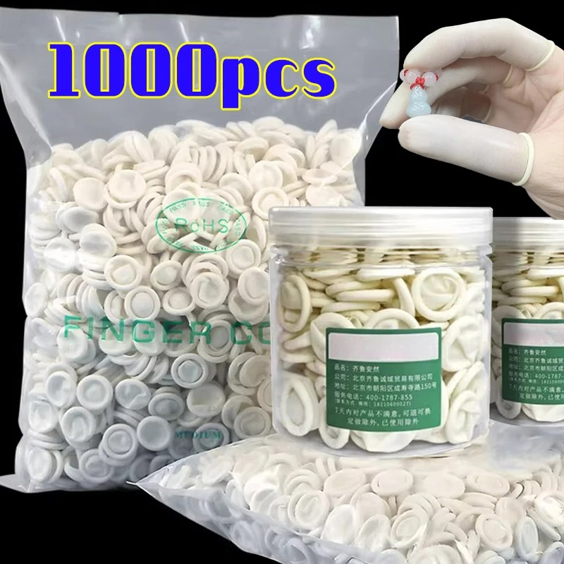 100-1000pcs White Disposable F - огляд і ціна Latex Disposable Glove