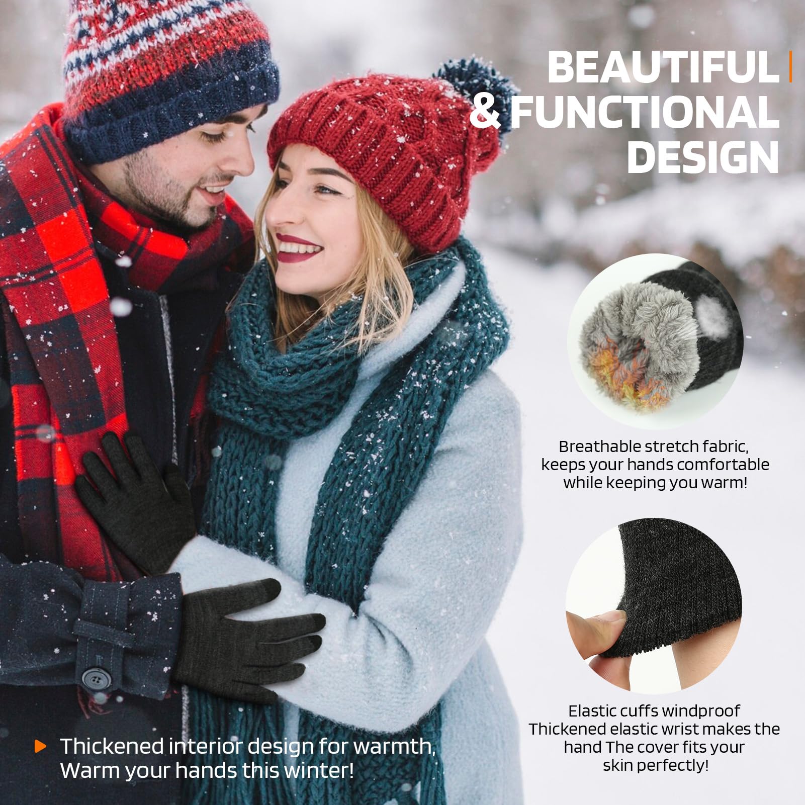1-5Pairs Winter Outdoor Sports - огляд і ціна Workout Glove Gym