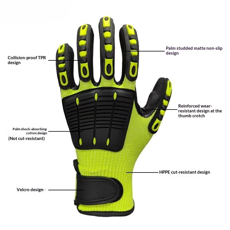 1 Pair Cut & Impact Resistant  - огляд і ціна Work Glove Impact