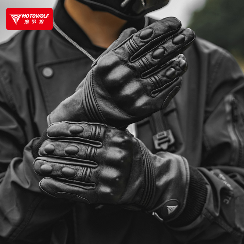 Winter Motorcycle Gloves for M - огляд і ціна Motorcycle Glove Knuckle