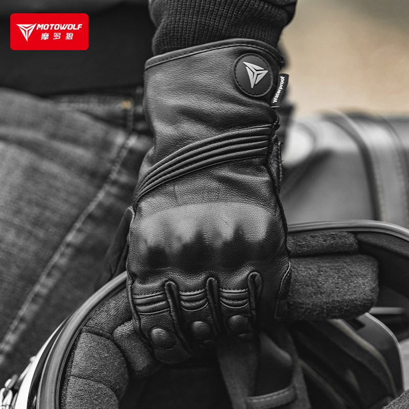 Winter Motorcycle Gloves for M - огляд і ціна Motorcycle Glove Knuckle