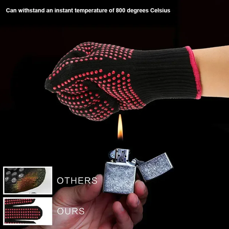 1 Pair Non-Slip Silicone BBQ G - огляд і ціна Oven Mitt Silicone