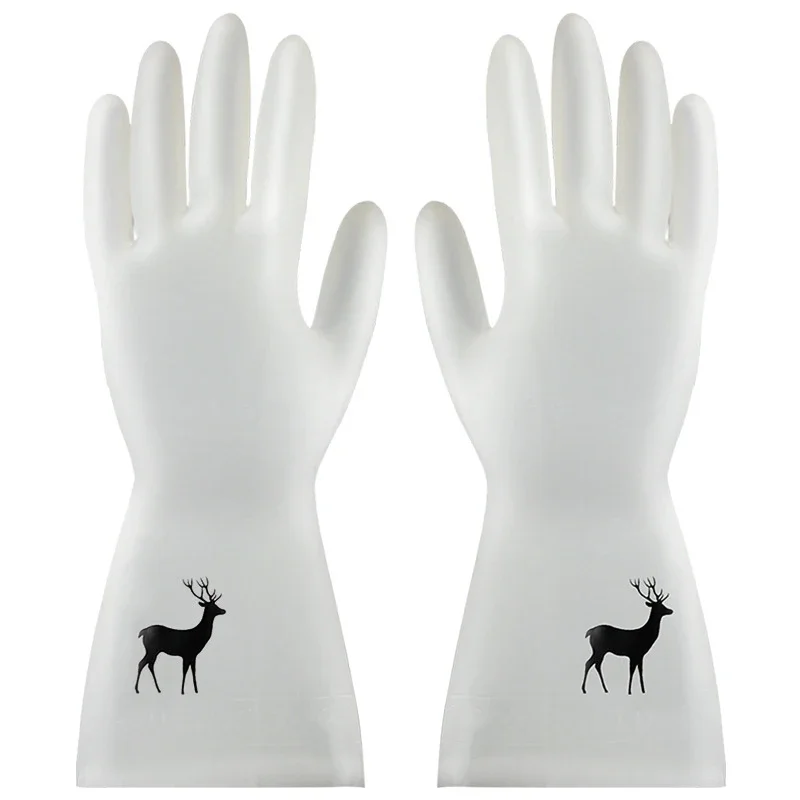 Waterproof Rubber Latex Dish W - огляд і ціна Dish Glove Rubber