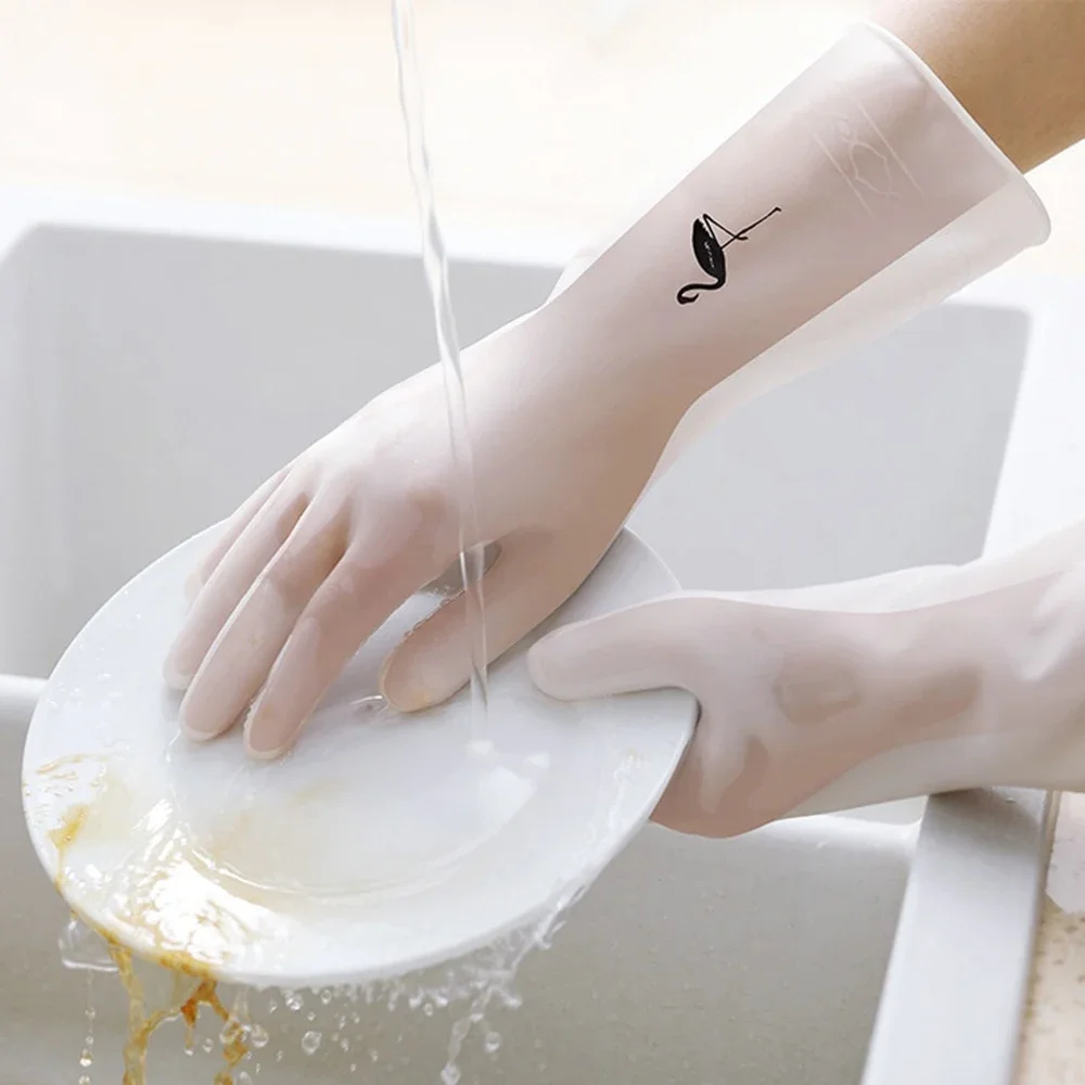 Waterproof Rubber Latex Dish W - огляд і ціна Dish Glove Rubber