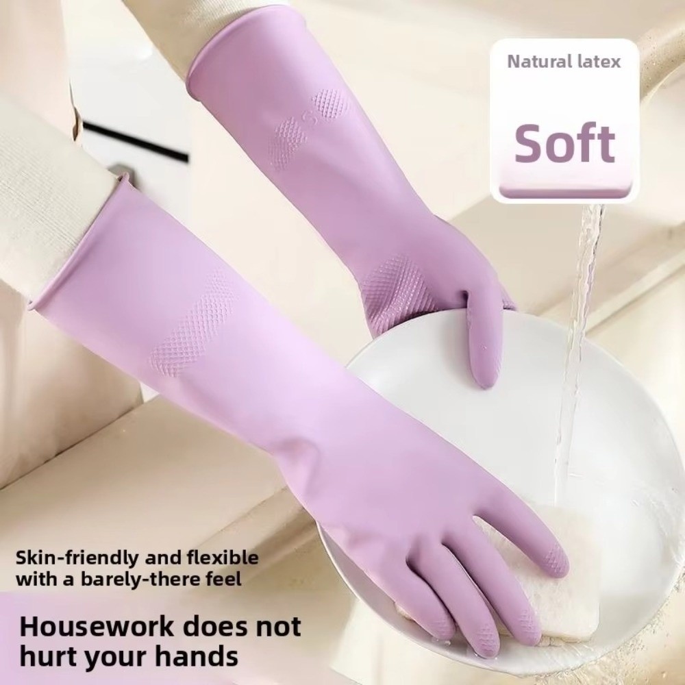 Latex Dish Washing Gloves with - огляд і ціна Dish Glove Rubber