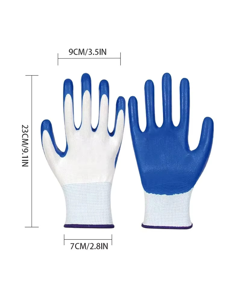 3 Pairs Of Non-slip Wear-resis - огляд і ціна Nitrile Mechanic Glove