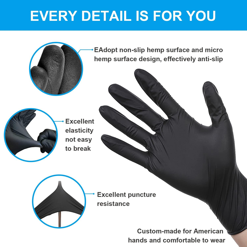Disposable Nitrile Waterproof  - огляд і ціна Nitrile Mechanic Glove