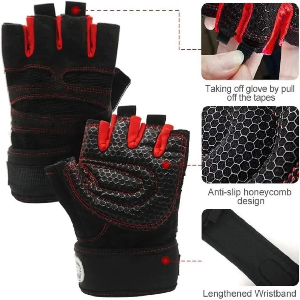 Fitness Weight Lifting Wristba - огляд і ціна Workout Glove Gym