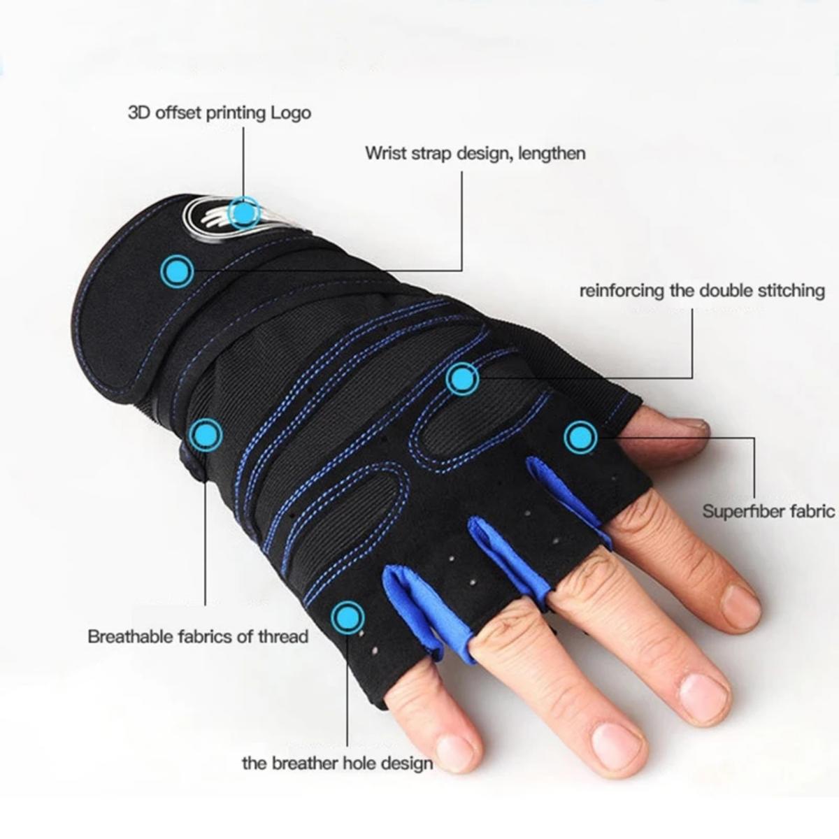 Fitness Weight Lifting Wristba - огляд і ціна Workout Glove Gym