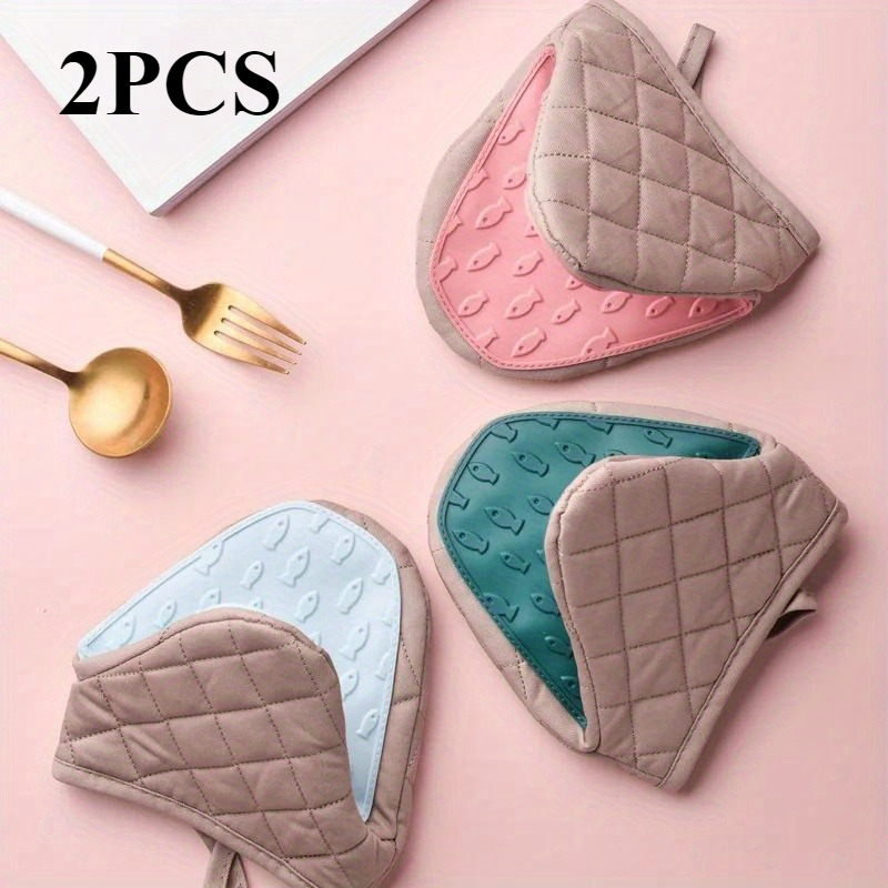 2pcs Silicone Pads | Ergonomic - огляд і ціна Oven Mitt Silicone