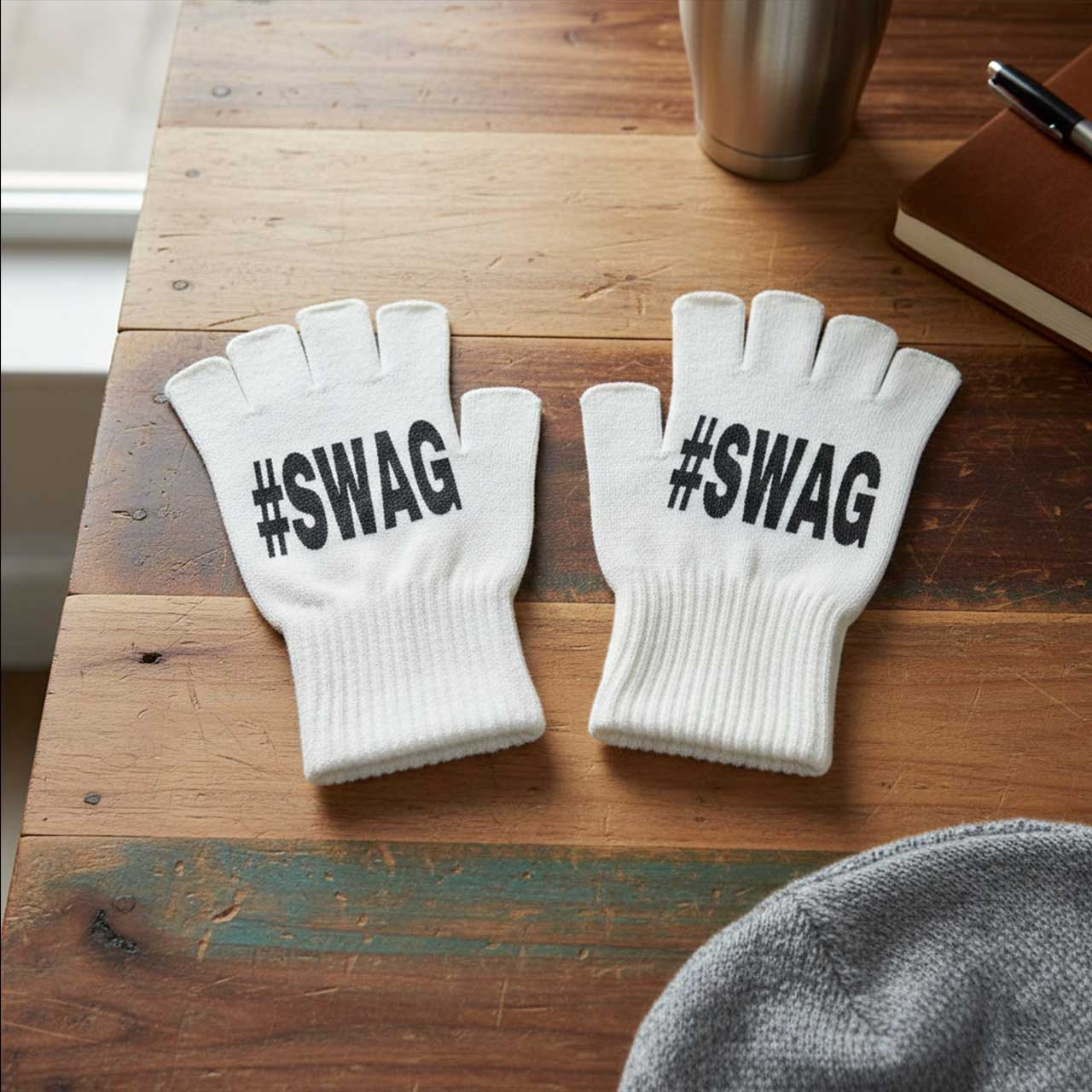 Unisex Fingerless Gloves Knitt - огляд і ціна Fingerless Glove Knit