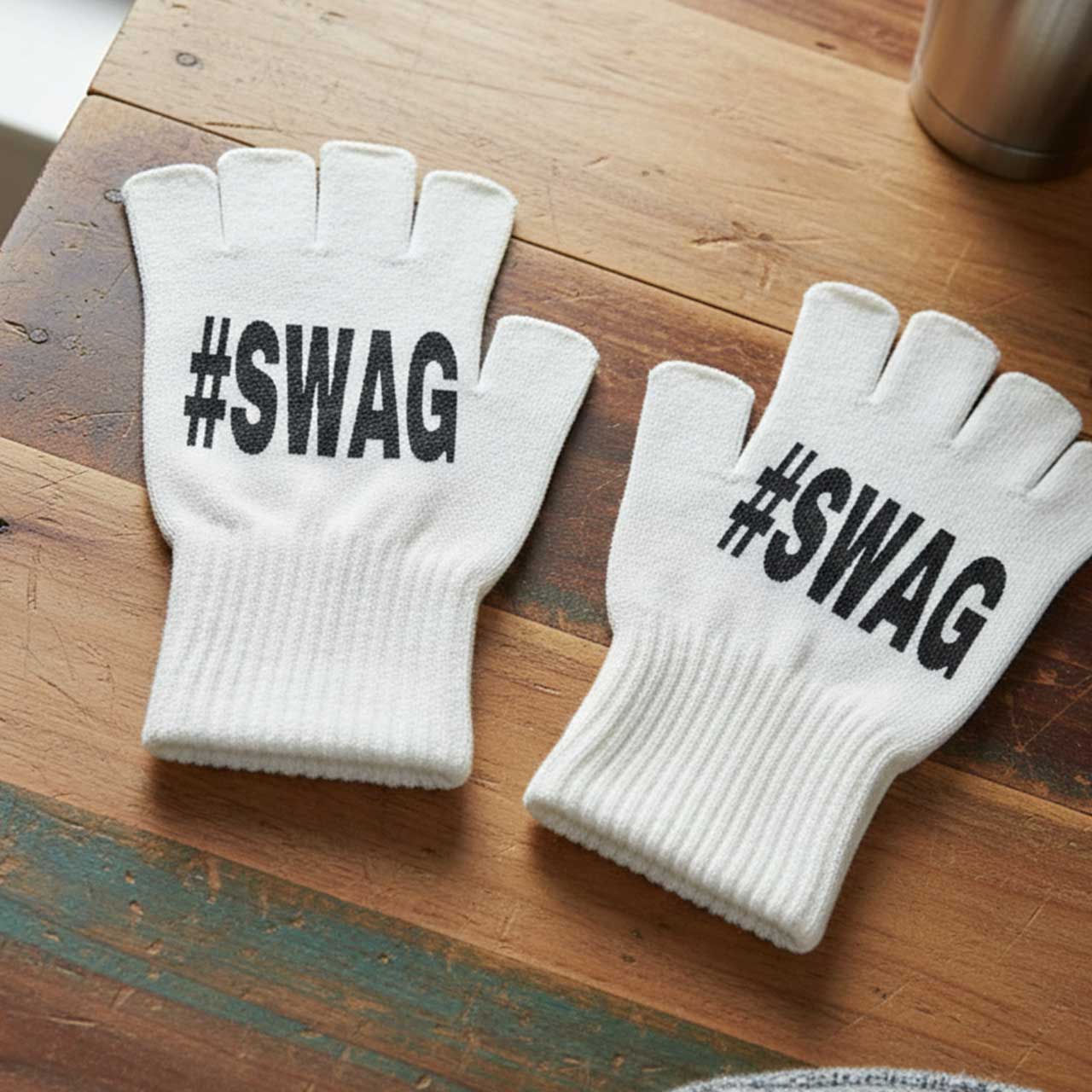 Unisex Fingerless Gloves Knitt - огляд і ціна Fingerless Glove Knit