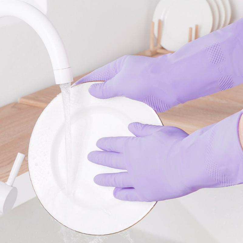 1Pair Latex Household Cleaning - огляд і ціна Dish Glove Rubber