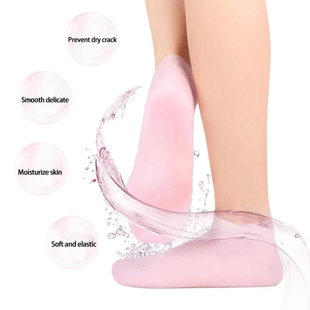 1Pair Silicone Foot Care Socks - огляд і ціна Latex Disposable Glove