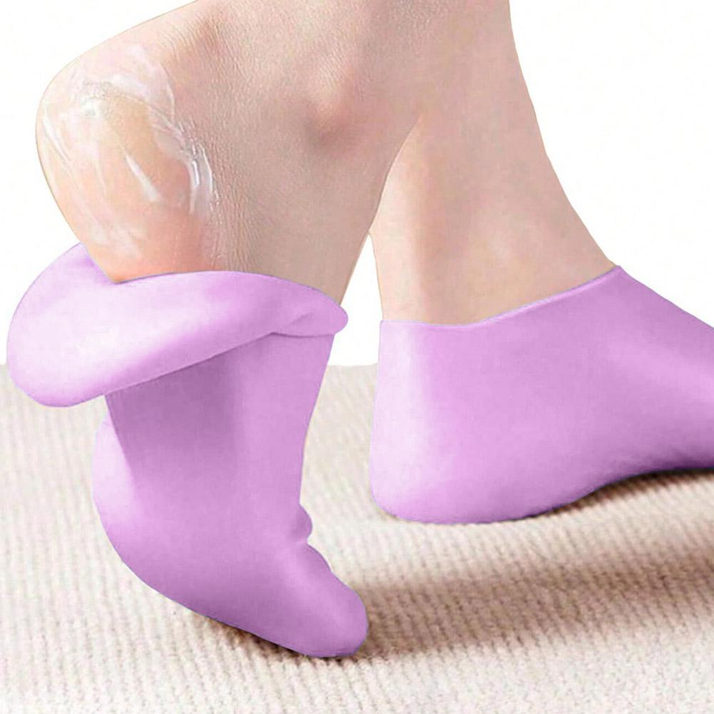 1Pair Silicone Foot Care Socks - огляд і ціна Latex Disposable Glove