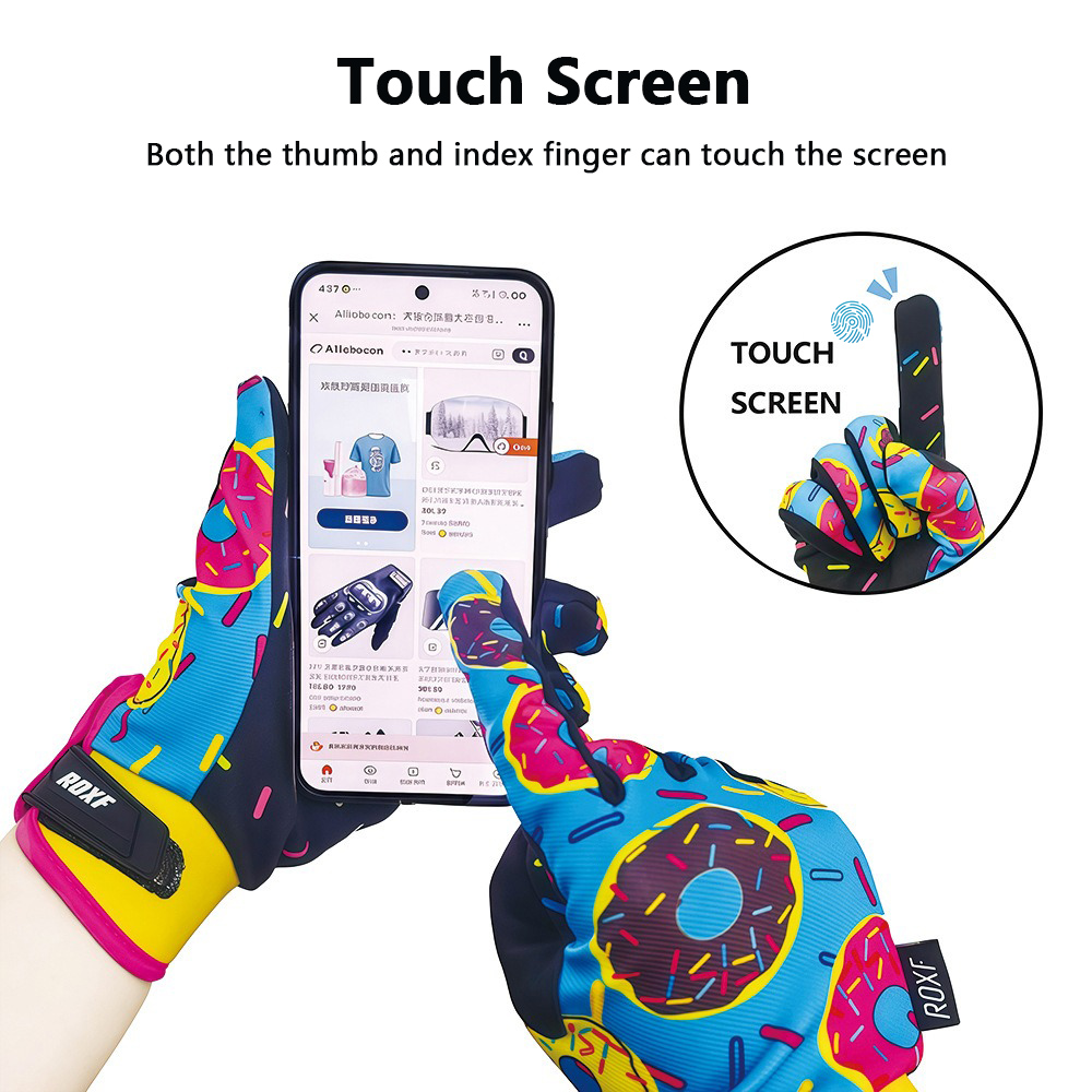 MuqiNush Fun Print Touchscreen - огляд і ціна Workout Glove Gym